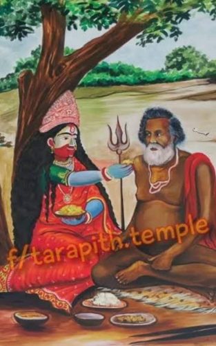 तारापीठ, क्रोधित रूप मे भी माँ के प्यार का अनोखी कथा